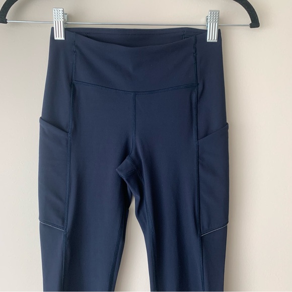 Lululemon Athletica Speed Up Tight 28" Brushed Luxtreme Navy Size 2 - Picture 4 of 13